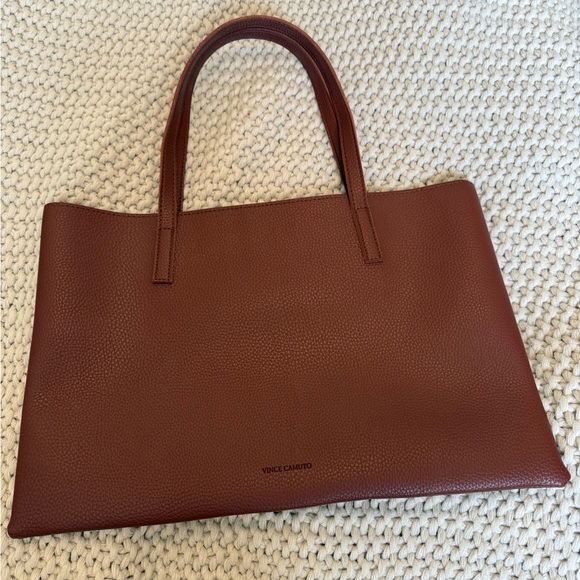 Vince Camuto Brown and Black Tote - Picture 2 of 6